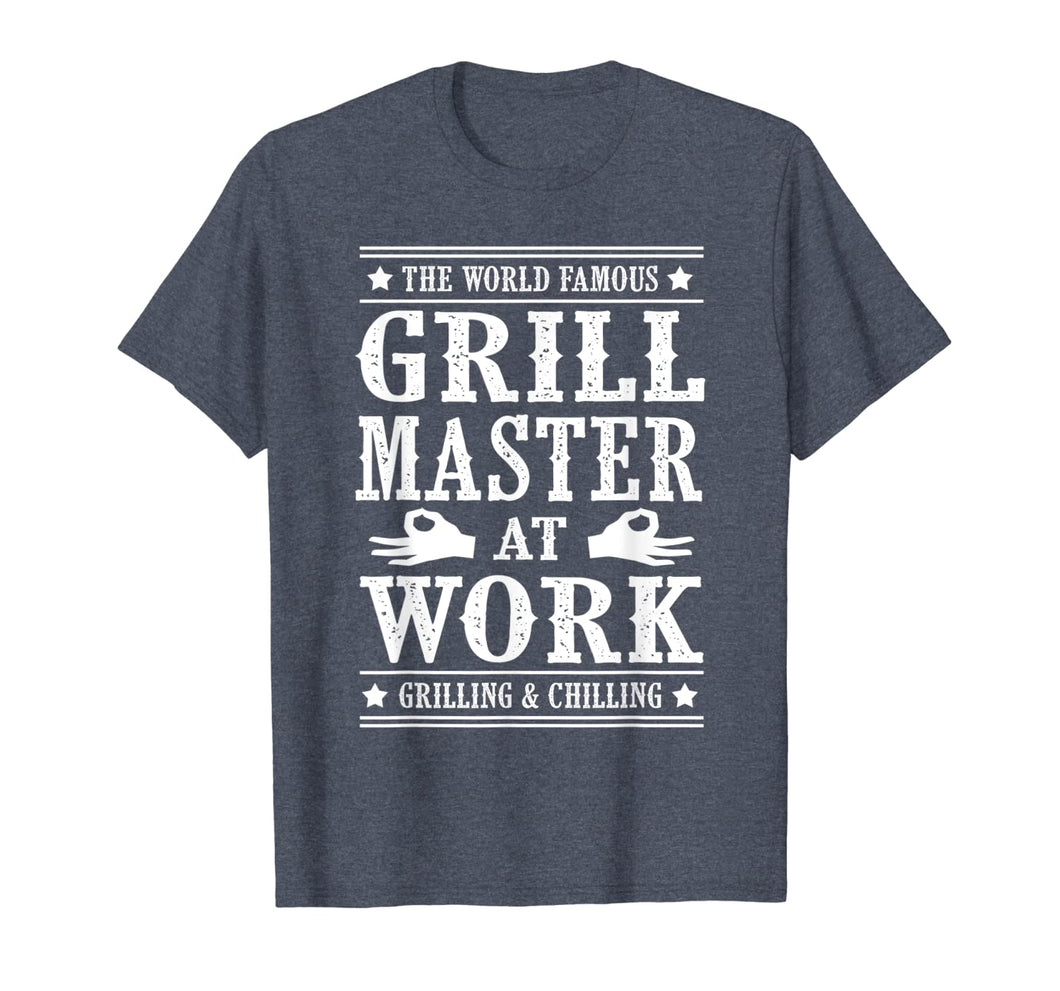 Grill Master Barbecue BBQ Smoker Grillin Dad Grandpa Gifts TShirt875697
