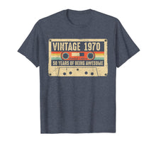 Load image into Gallery viewer, Vintage 1970 Made in 1970 50th birthday 50 years old Gift T-Shirt-1003234
