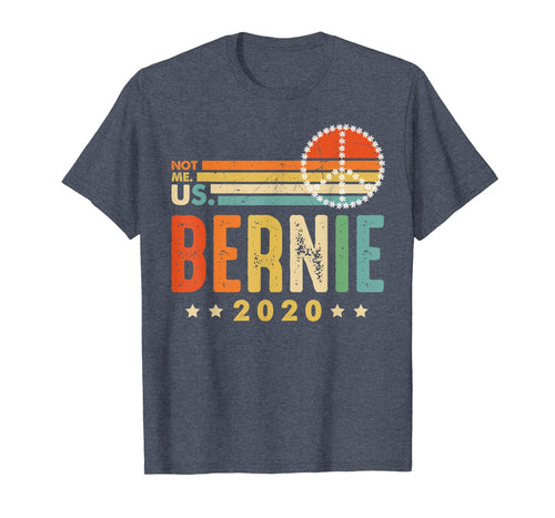 Vintage Bernie Sanders for President 2020 Peace Sign TShirt61935