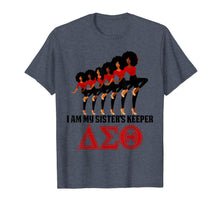 Load image into Gallery viewer, Delta-Sigma-Theta Sorority I'm My Sister's Keeper HBCU T-Shirt-165705
