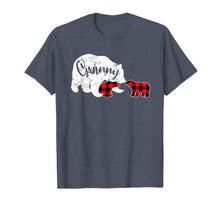 Load image into Gallery viewer, Funny shirts V-neck Tank top Hoodie sweatshirt usa uk au ca gifts for Red Plaid Granny Bear Two Cubs Matching Buffalo Pajama Xmas T-Shirt 1361937
