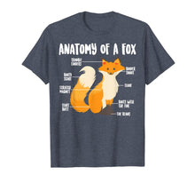Load image into Gallery viewer, Anatomy Of A Fox | Cute Sweet Carnivore Funny Animal Gift T-Shirt-815890
