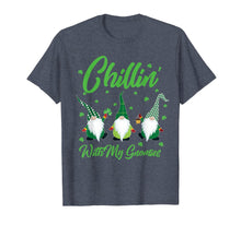 Load image into Gallery viewer, Chillin With My Gnomies Plaid St Patricks Day Gifts T-Shirt-5896071
