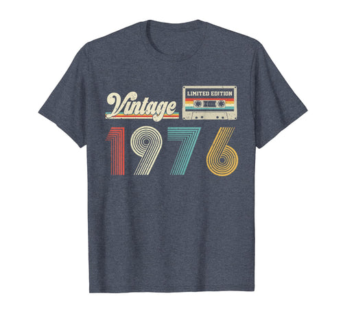Vintage 1976 Tshirt Limited Edition 44th Birthday Gifts T-Shirt264848