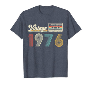 Vintage 1976 Tshirt Limited Edition 44th Birthday Gifts T-Shirt264848
