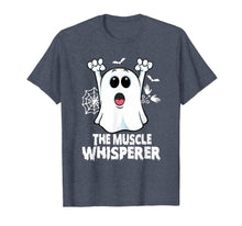 Load image into Gallery viewer, Massage Therapist Muscle Whisperer Ghost Fun Halloween Gift T-Shirt
