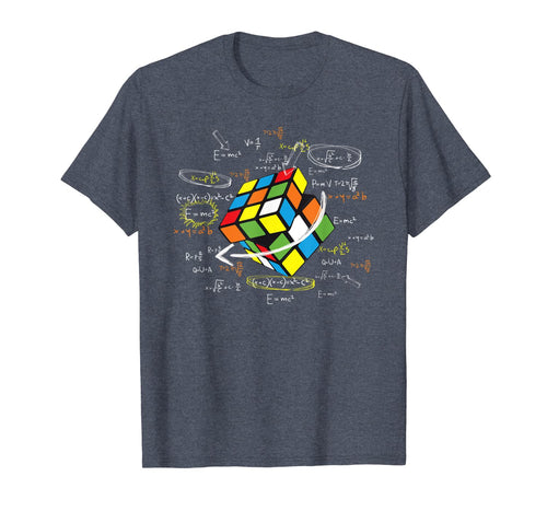 Cool Math Rubix Cube Shirt Funny Rubik Cube Math Lovers Gift T-Shirt-209895