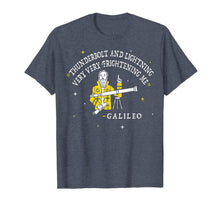 Load image into Gallery viewer, Thunderbolt Lightning Very Frightening Me Galileo T-Shirt
