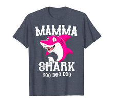 Load image into Gallery viewer, Mamma Shark For Mother Grandma Birthday Halloween Christmas T-Shirt
