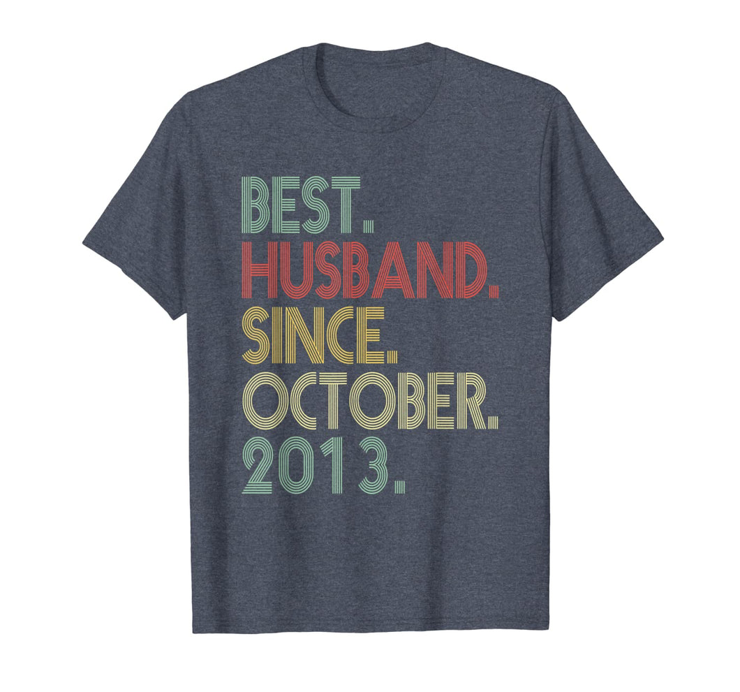 Mens 6th Wedding Anniversary Gifts Husband Since October 2013 T-Shirt
