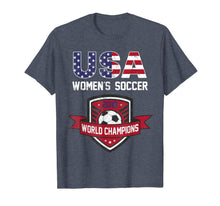 Load image into Gallery viewer, USA World Champions 2019 Tee United States 2019 Soccer Gift T-Shirt 447708
