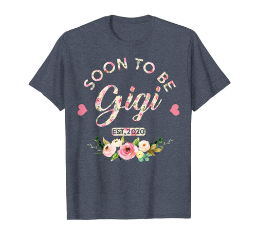 Funny shirts V-neck Tank top Hoodie sweatshirt usa uk au ca gifts for Soon to be gigi est 2020 First time grandma T-Shirt 1106836