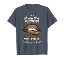 Load image into Gallery viewer, Sexy Leopard Lips Mouth March Girl Birthday Gifts TShirt108325
