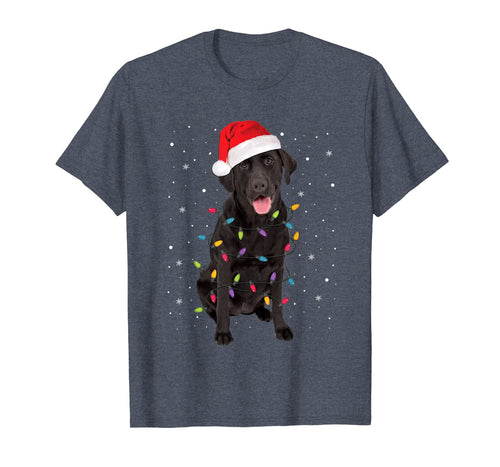 Christmas Labrador Retriever Dog Black Lab Lover Gifts T-Shirt-613466