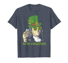 Load image into Gallery viewer, Ben Drankin Funny Green Shamrock Political St Patricks Day T-Shirt-136197
