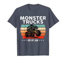 Load image into Gallery viewer, Vintage Monster Truck Are My Jam Retro Sunset Cool Engines T-Shirt-33734
