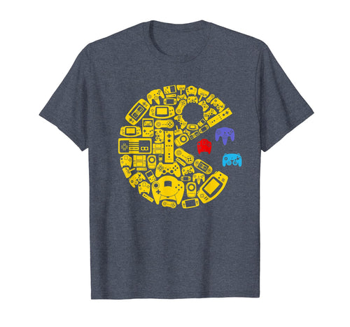 video gamers classic vintage controller gamer t-shirt 82424