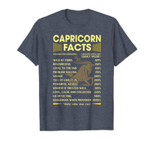 Load image into Gallery viewer, Capricorn Facts Zodiac Funny Capricorn Birthday Gift T-Shirt-2474782
