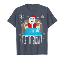 Load image into Gallery viewer, Let It Snow Santa Cocaine Adult Humor Xmas Funny Gag Gifts T-Shirt-1769818
