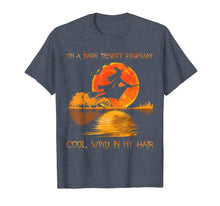 Load image into Gallery viewer, On A Dark Desert Highway Witch Feel Cool Wind In My Hair Tee T-Shirt
