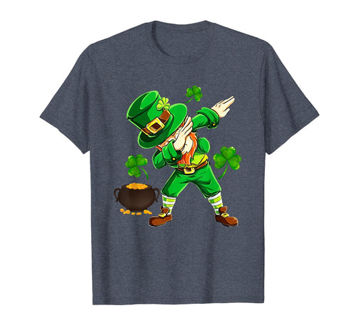 Funny Dabbing Leprechaun Saint Patrick's Day Shamrock Gifts TShirt291473