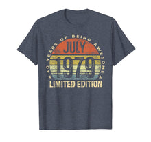 Load image into Gallery viewer, Born July 1979 Limited Edition Bday Gifts 40th Birthday T-Shirt 52563
