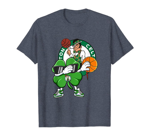 Dabbing Shamrock Basketball St Patricks Day BostonCeltic T-Shirt740221
