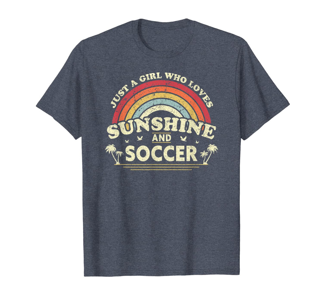 Soccer Shirt. Just A Girl Who Loves Sunshine And Soccer TShirt138368
