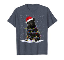 Load image into Gallery viewer, Pug Santa Christmas Tree Lights Xmas Gifts T-Shirt-1970505
