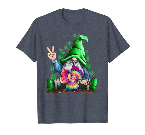 Hippie Gnomes T-Shirt Hippie Clover St Patrick's Day Gifts T-Shirt-568689