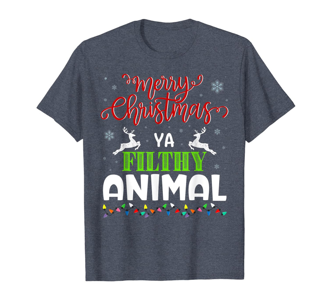 Alone At Home Movies Merry Christmas You Filty Animal Gift T-Shirt-508852