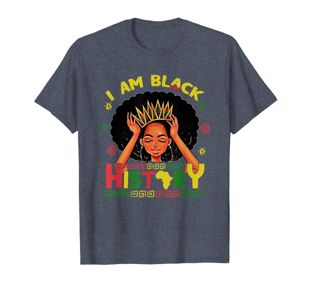 I am Black History Educated Black History Teacher Gift T-Shirt-245413