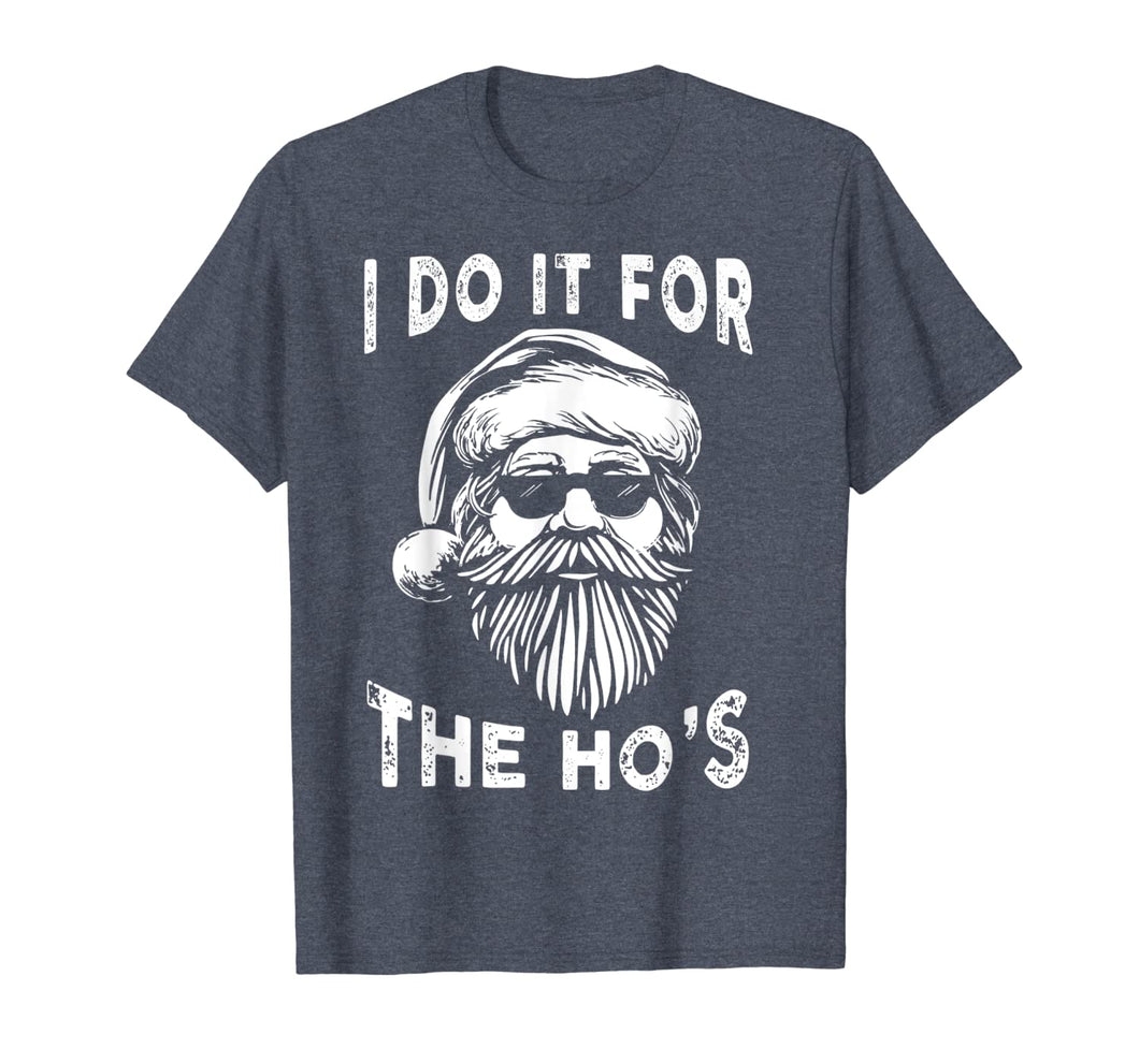 Funny shirts V-neck Tank top Hoodie sweatshirt usa uk au ca gifts for I Do It For The Hos Funny Christmas Santa Cool Sun Glasses T-Shirt 1013182