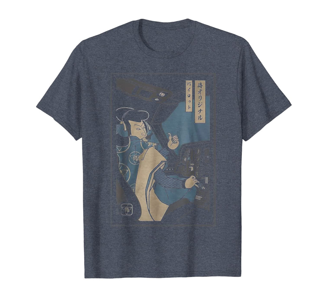 Pilot-Samurai Japanese T-Shirt T-Shirt