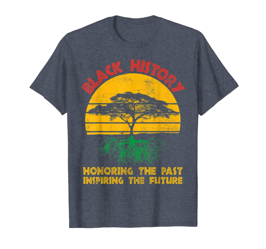 Honoring Past Inspiring Future Black History Month Gifts T-Shirt-4532809