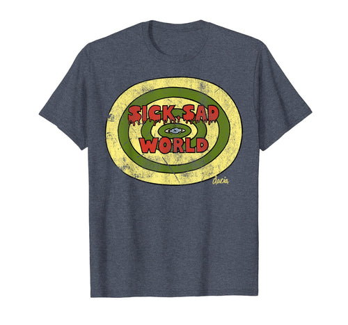 Daria Sick Sad World Drippy Text Eye Logo  T-Shirt 586974