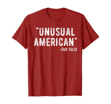 Load image into Gallery viewer, Unusual American for tulsi 2020 T-Shirt
