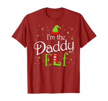 Load image into Gallery viewer, Funny shirts V-neck Tank top Hoodie sweatshirt usa uk au ca gifts for I&#39;m The Daddy Elf Funny Group Matching Family Xmas Gift T-Shirt 158291
