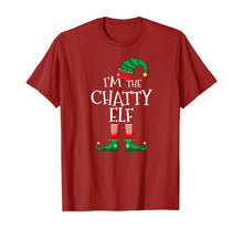 Load image into Gallery viewer, Funny shirts V-neck Tank top Hoodie sweatshirt usa uk au ca gifts for I&#39;m The-Chatty-Elf Matching-Family Christmas T-Shirt 787677
