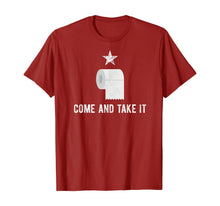 Load image into Gallery viewer, Come and Take It Funny Toilet Paper Virus Jokes Sarcastic TShirt55087
