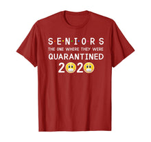 Load image into Gallery viewer, Seniors The One Where They Were Quarantined 2020 TShirt111348

