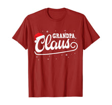 Load image into Gallery viewer, Mens Grandpa Claus Shirt Santa Christmas Family Matching Pajama T-Shirt
