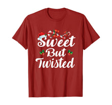 Load image into Gallery viewer, Sweet But Twisted Christmas Candy Canes Tee Xmas Holidays T-Shirt
