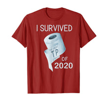 Load image into Gallery viewer, Toilet Paper Joke  I Survived the TP Crisis of 2020 T-Shirt89182
