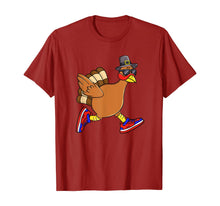 Load image into Gallery viewer, Turkey Trot Funny Thanksgiving Day Running 5K Pilgrim Gift T-Shirt
