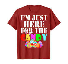 Load image into Gallery viewer, I&#39;m Just Here For The Candy Cute Bunny Egg Easter Day Gifts TShirt494597
