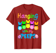 Load image into Gallery viewer, Hanging With My Peeps Shirt Colorful Bunny Easter day Gifts TShirt406135
