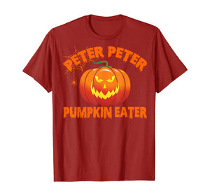 Peter Peter Pumpkin Eater Couples Halloween Costume Gifts T-Shirt