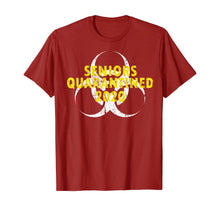 Load image into Gallery viewer, Senior Funny Quarantined Class Of 2020 Graduation distressed TShirt500736
