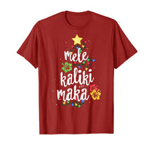 Load image into Gallery viewer, Funny shirts V-neck Tank top Hoodie sweatshirt usa uk au ca gifts for Mele Kalikimaka Shirt For Women Hawaiian Hawaii Christmas T-Shirt 128381
